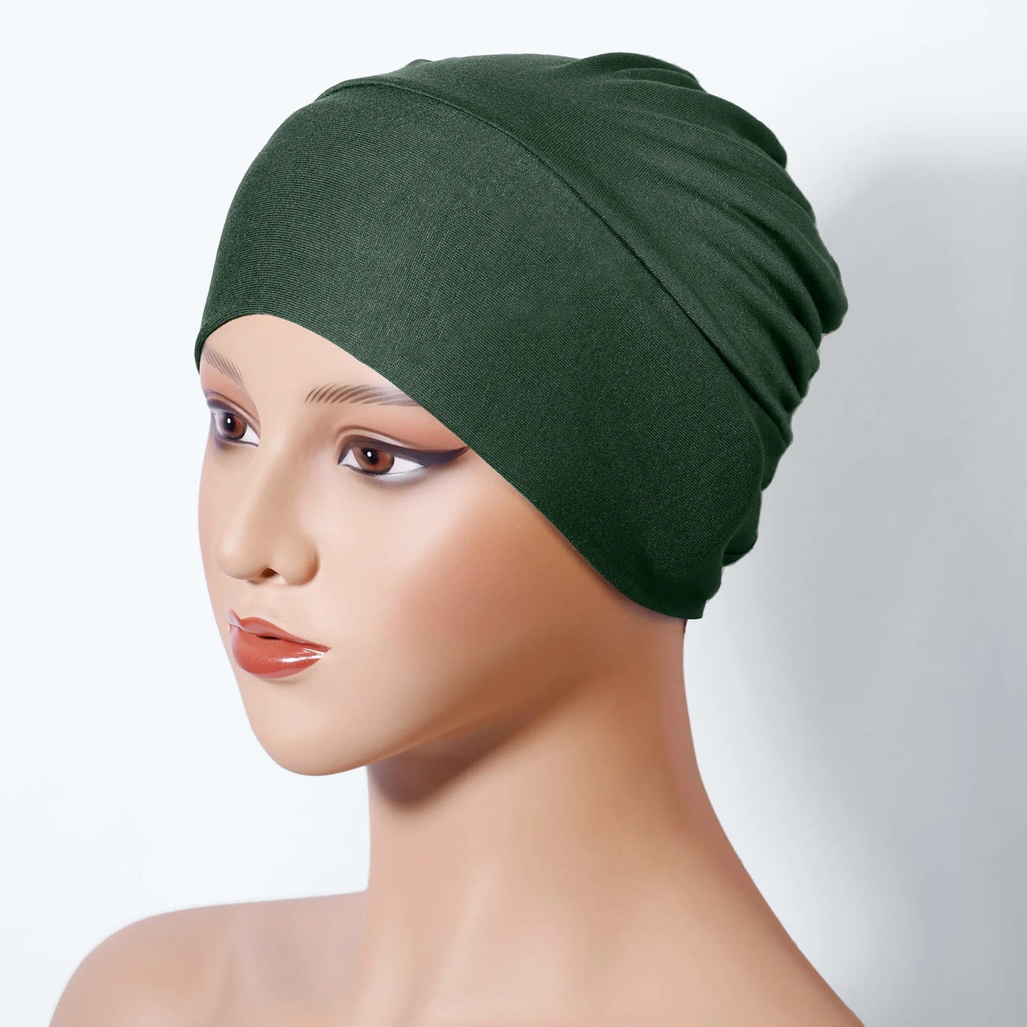 Damen Hijabs Islamische Schwarze Unterkappe Muslimische Abaya Hijabs