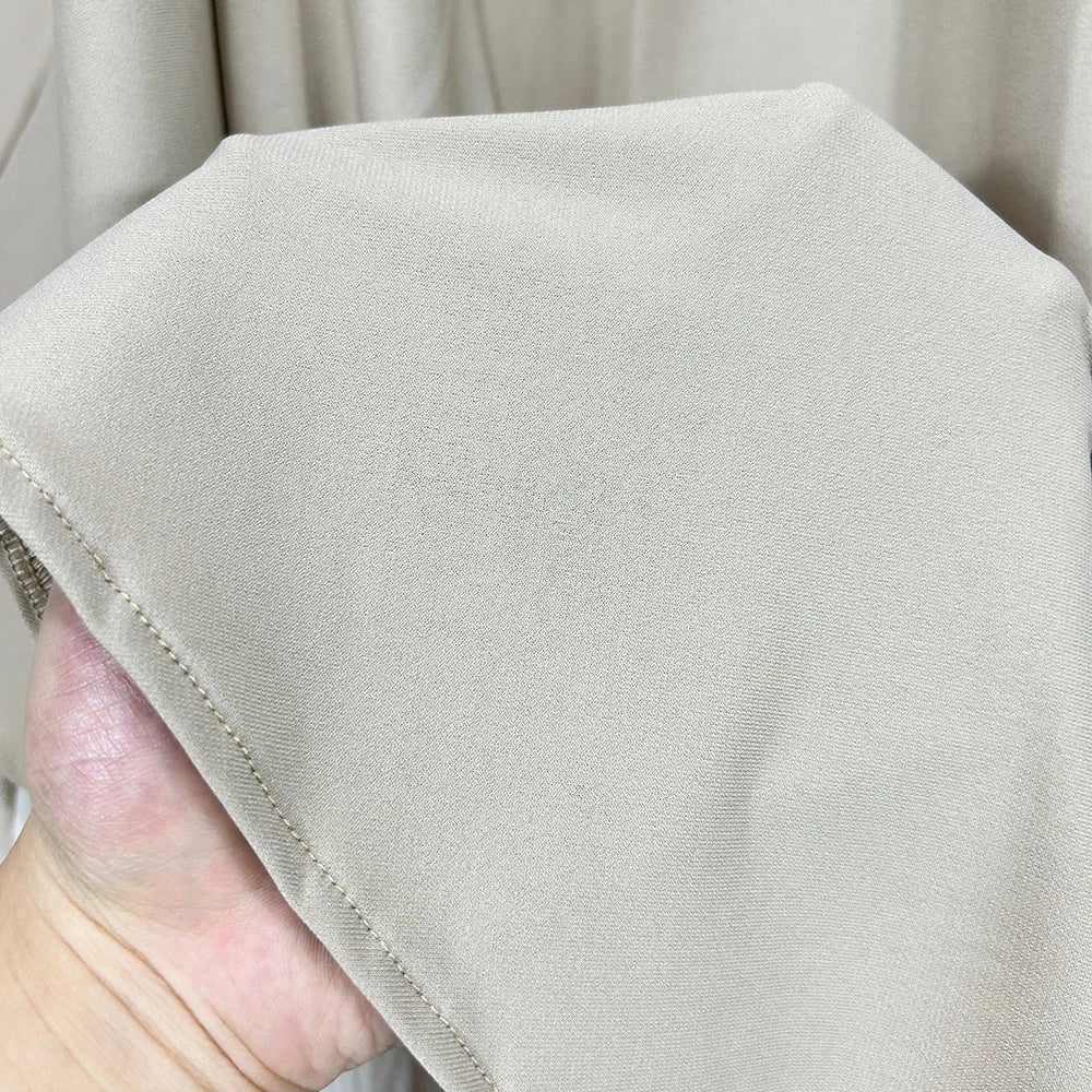 Premium Khimar, dehnbar, atmungsaktiv, hochwertig, einlagig, muslimische Frauen, islamischer Gebetshijab in Diamantform