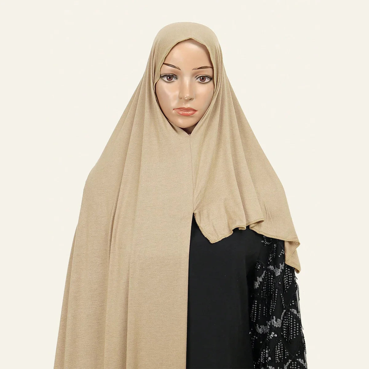 Muslimischer Schal Hijab Hijabs Jersey Kopftuch Turban Frauen Tücher Bandanas Amira Khimar Niqab Kopfbedeckung