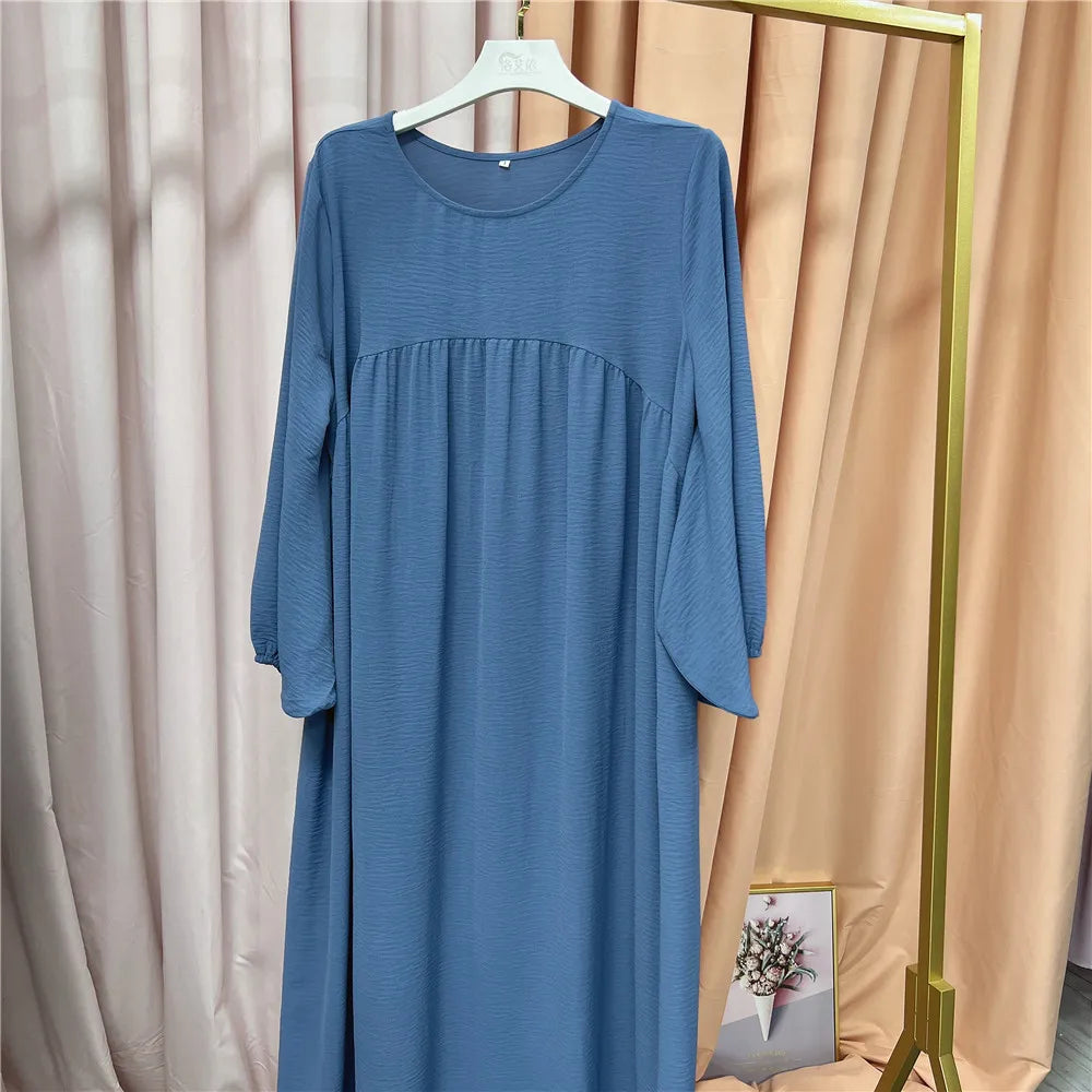 Abaya Muslimische Frauen Lang Gebet Kaftan Kleider für Kleidung Mode Schwarz Grün Kaftan