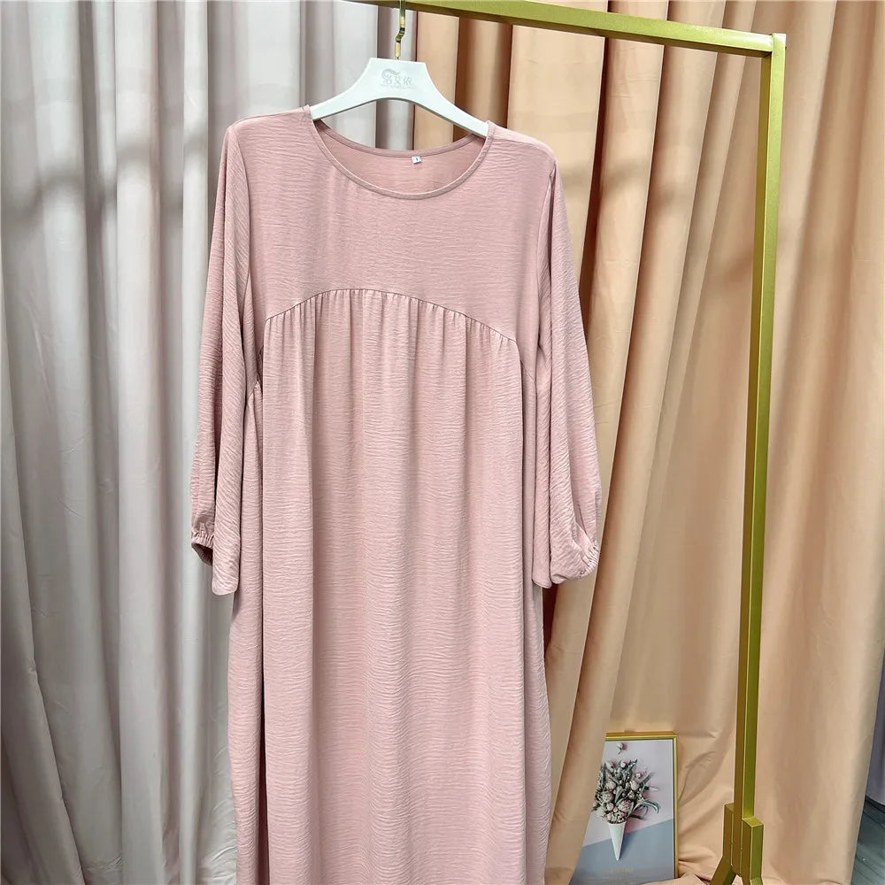Abaya Muslimische Frauen Lang Gebet Kaftan Kleider für Kleidung Mode Schwarz Grün Kaftan