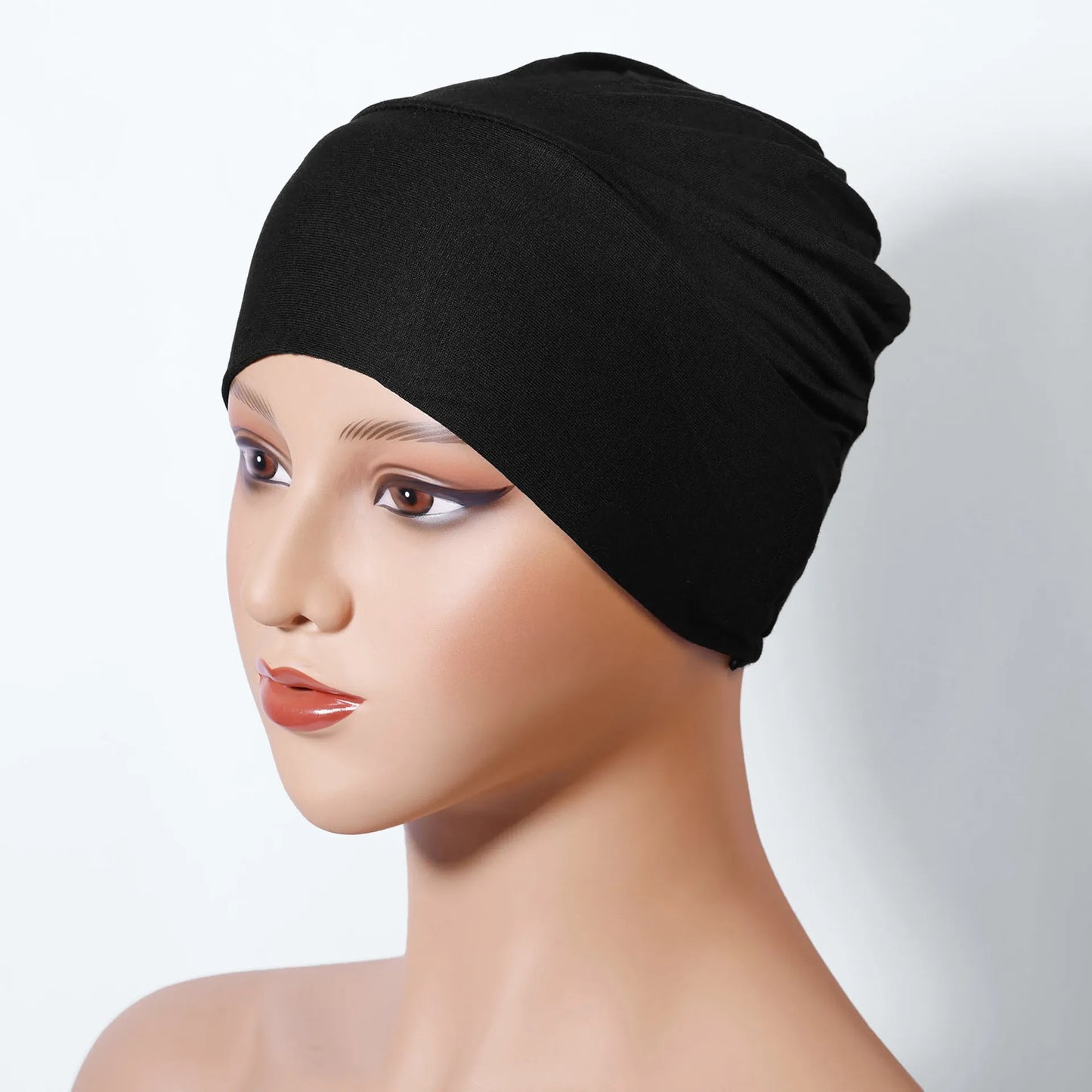Damen Hijabs Islamische Schwarze Unterkappe Muslimische Abaya Hijabs