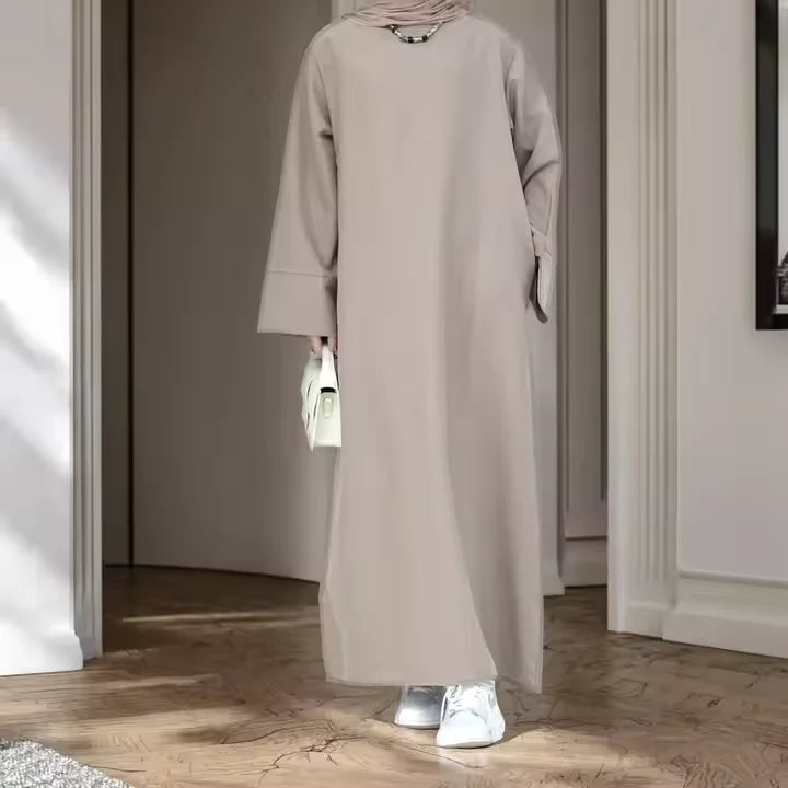 Djellaba Ramadan Abayas für Frauen Muslimischen Kleid Abaya Kaftan Gewand Islam Kleidung