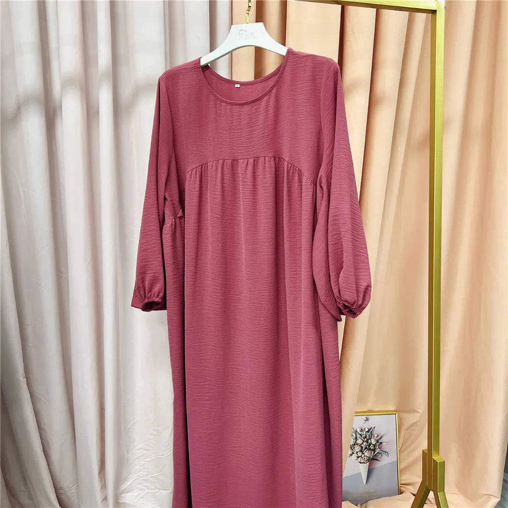 Abaya Muslimische Frauen Lang Gebet Kaftan Kleider für Kleidung Mode Schwarz Grün Kaftan