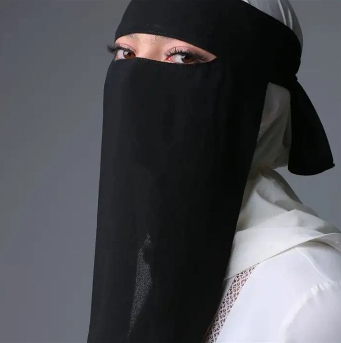 Niqab, neue Gesichtsbedeckung mit Perlen, muslimisches Gebet, Khimar, Niqab, Gesichtsbedeckung für Frauen
