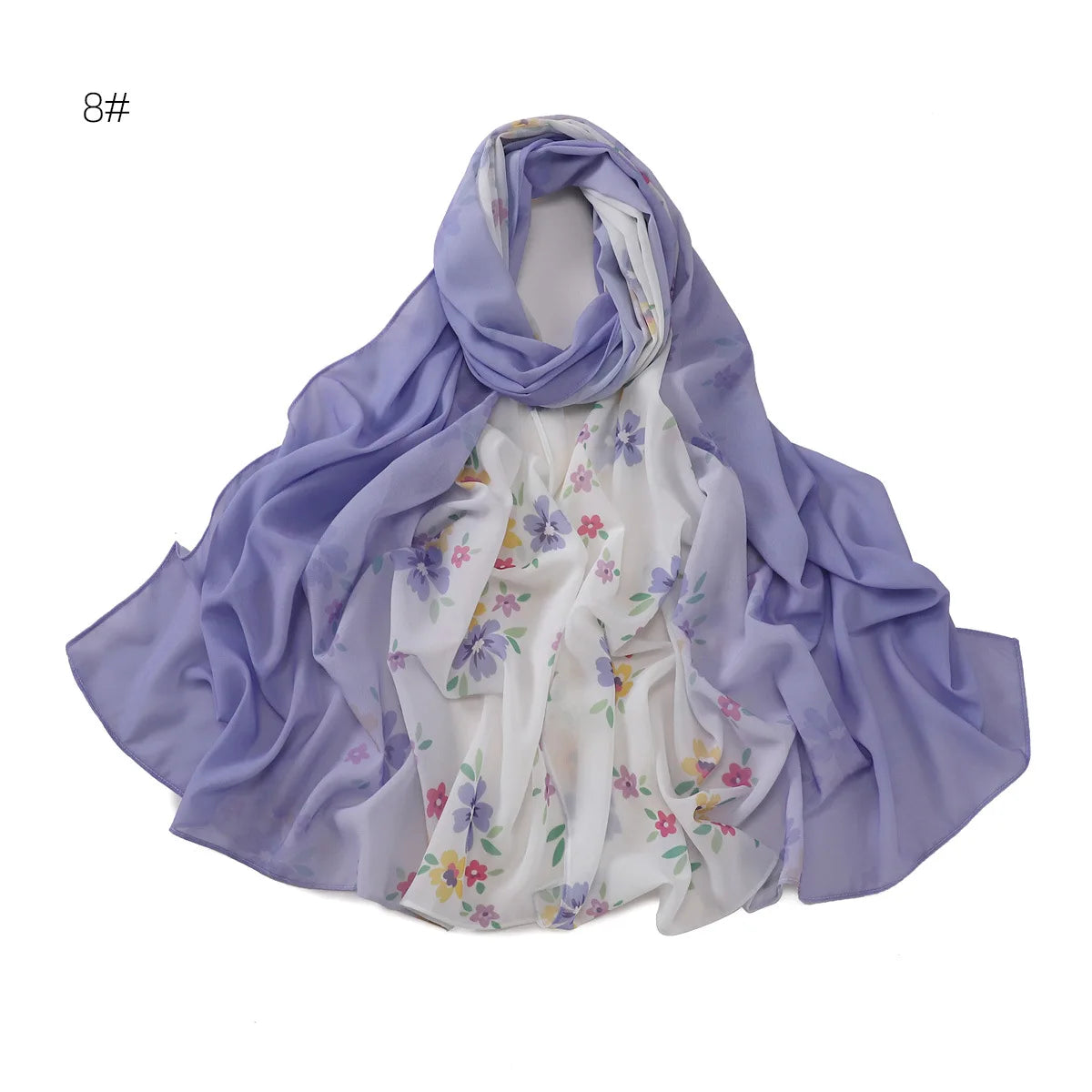 Muslimische Chiffon-Hijabs für Frauen, lange Kopfwickel, Hijabs, Schals, Khimar, Islam, Turban, Schleier, Jersey-Hijabs