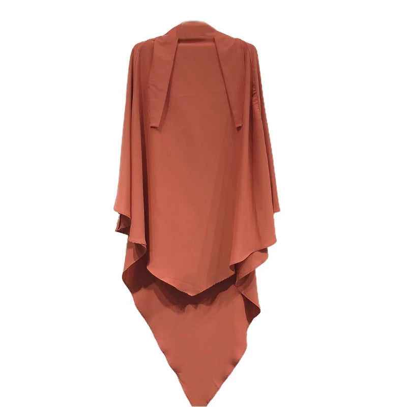 Khimar, islamischer Frauen-Hijab, ärmellose Oberteile, Abaya, Jilbab, Ramadan-Abayas, muslimischer arabischer Niqab-Hijab