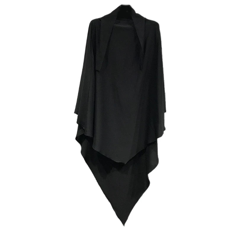 Khimar, islamischer Frauen-Hijab, ärmellose Oberteile, Abaya, Jilbab, Ramadan-Abayas, muslimischer arabischer Niqab-Hijab