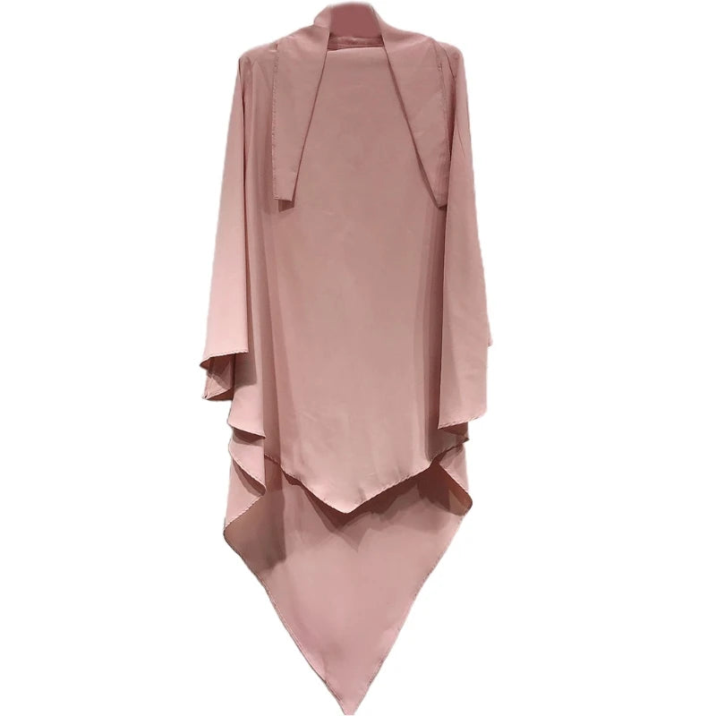 Khimar, islamischer Frauen-Hijab, ärmellose Oberteile, Abaya, Jilbab, Ramadan-Abayas, muslimischer arabischer Niqab-Hijab