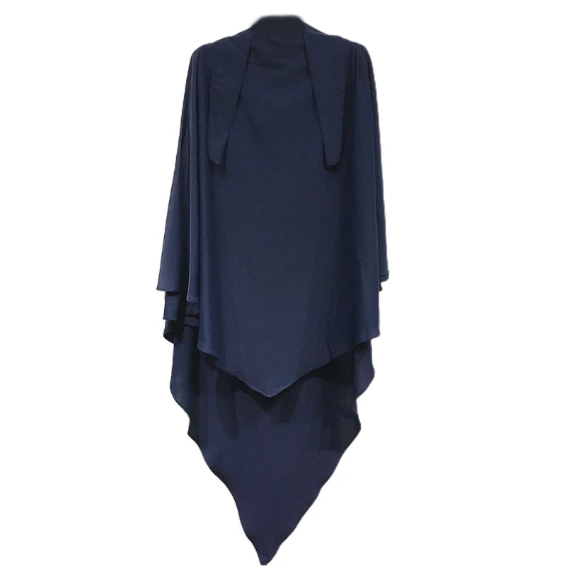 Khimar, islamischer Frauen-Hijab, ärmellose Oberteile, Abaya, Jilbab, Ramadan-Abayas, muslimischer arabischer Niqab-Hijab