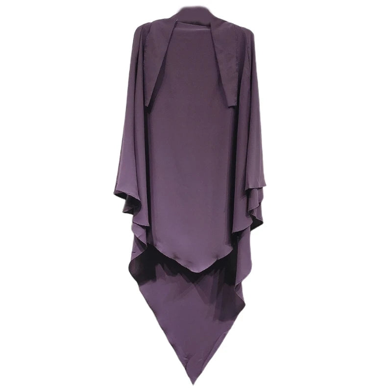 Khimar, islamischer Frauen-Hijab, ärmellose Oberteile, Abaya, Jilbab, Ramadan-Abayas, muslimischer arabischer Niqab-Hijab