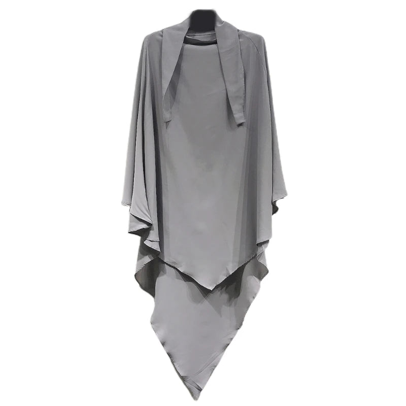 Khimar, islamischer Frauen-Hijab, ärmellose Oberteile, Abaya, Jilbab, Ramadan-Abayas, muslimischer arabischer Niqab-Hijab
