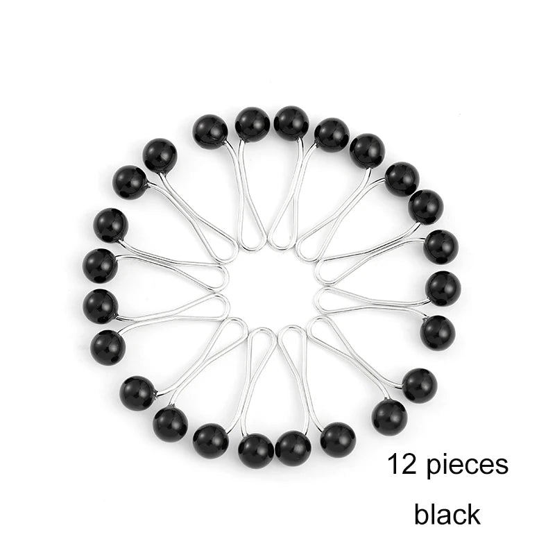 Mehrfarbige Kopftuch-Perlen-Pins, Clips, Pins, Hijab-Schal-Clips, muslimischer arabischer Schal, islamisches Zubehör, Damenschmuckps Muslim Arab Shawl Islamic Accessories Women Jewelry