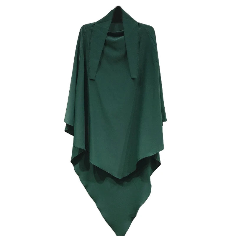 Khimar, islamischer Frauen-Hijab, ärmellose Oberteile, Abaya, Jilbab, Ramadan-Abayas, muslimischer arabischer Niqab-Hijab