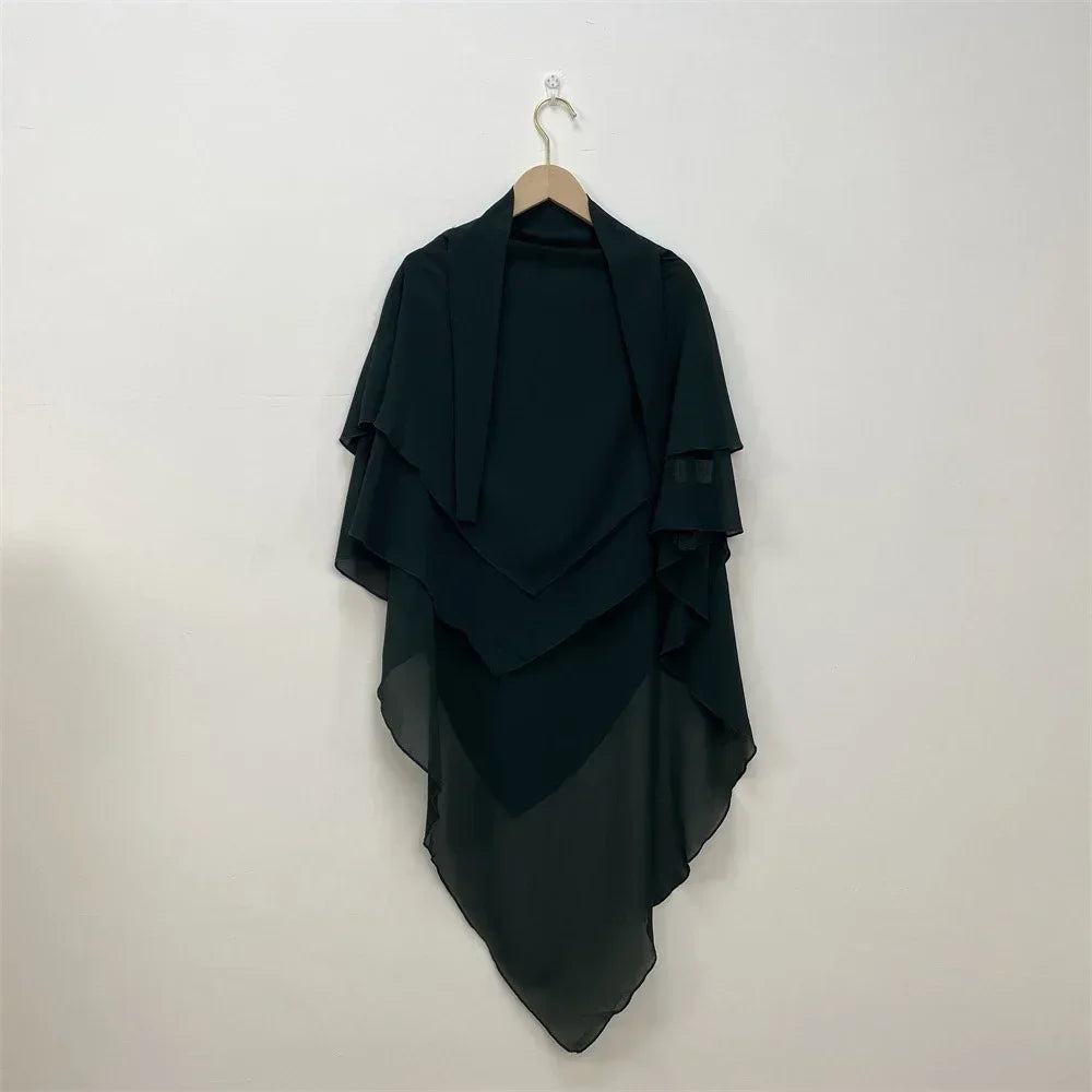 Khimar Muslimische Frau Abaya Islam Turban Robe Schal Hijab Ramadan Kleid Schleier Islam Kleidung Kopftuch