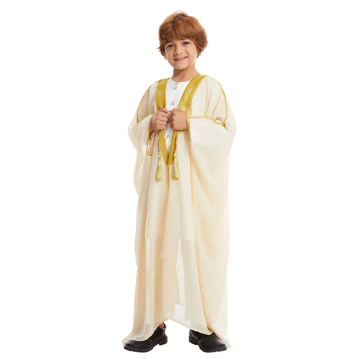 Abaya Muslimische Junge Kinder beten islamische Kleidung Teen Kleid New Fashion Classic