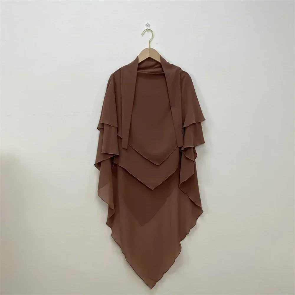 Khimar Muslimische Frau Abaya Islam Turban Robe Schal Hijab Ramadan Kleid Schleier Islam Kleidung Kopftuch