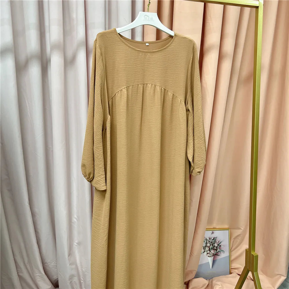 Abaya Muslimische Frauen Lang Gebet Kaftan Kleider für Kleidung Mode Schwarz Grün Kaftan