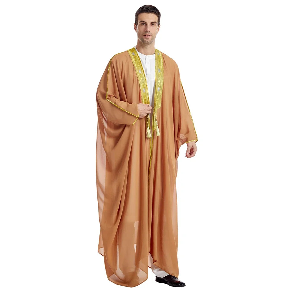 Abaya Männer Herren Muslim Abaya Islamische Kleidung Abaya Mode