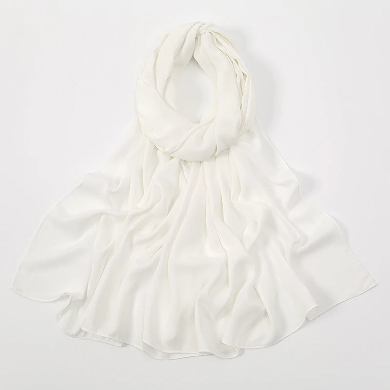 Hijab Premium Chiffon Muslim Hijabs Schal für Frauen Kopftuch Islam Turban