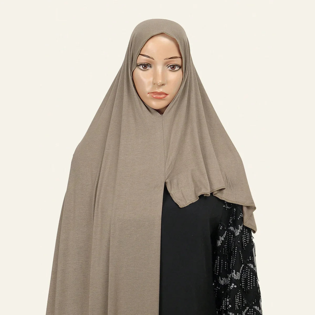Muslimischer Schal Hijab Hijabs Jersey Kopftuch Turban Frauen Tücher Bandanas Amira Khimar Niqab Kopfbedeckung