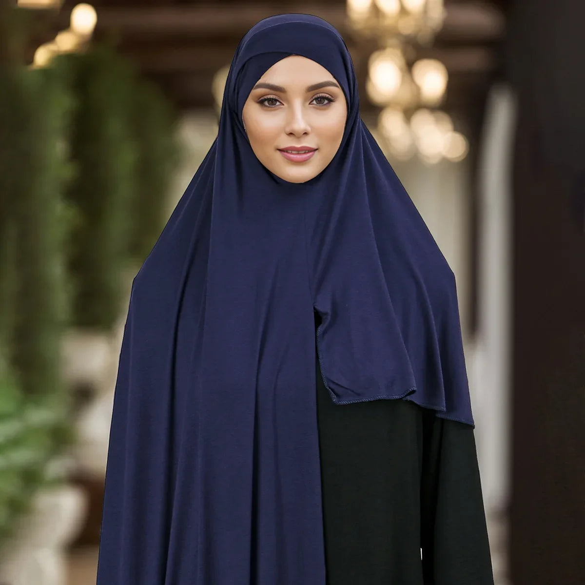 Muslimischer Schal Hijab Hijabs Jersey Kopftuch Turban Frauen Tücher Bandanas Amira Khimar Niqab Kopfbedeckung
