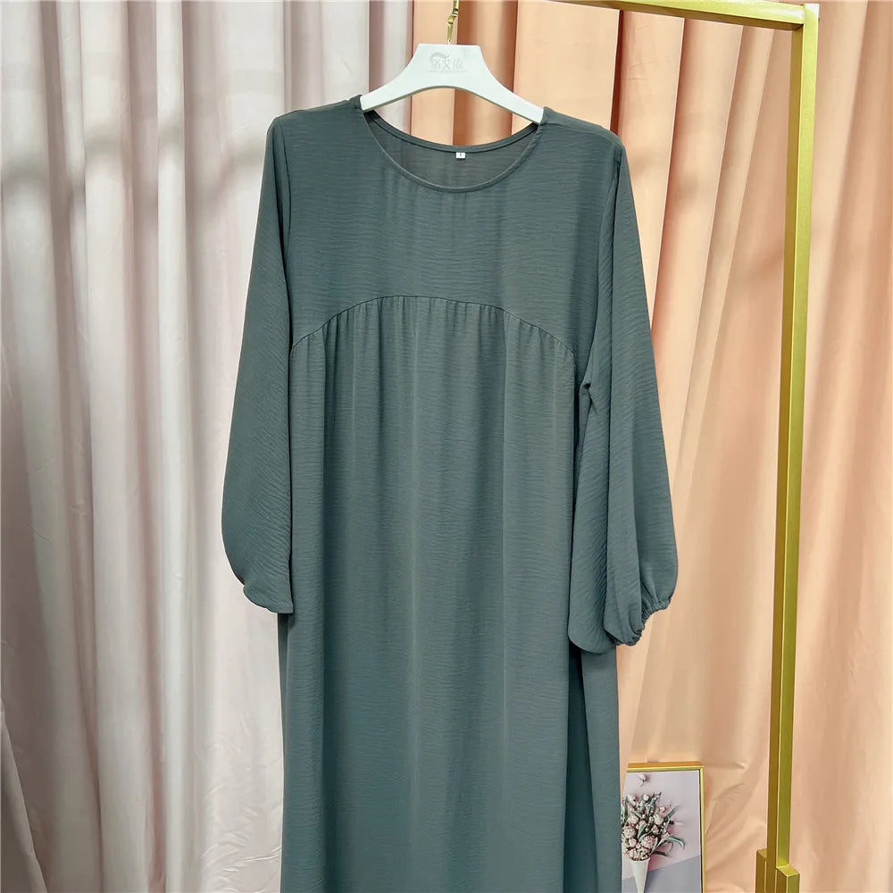 Abaya Muslimische Frauen Lang Gebet Kaftan Kleider für Kleidung Mode Schwarz Grün Kaftan