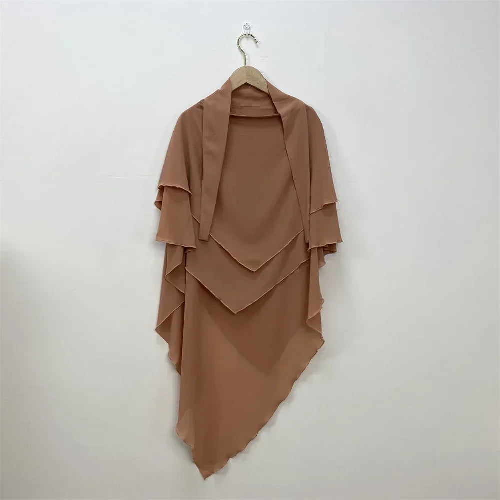 Khimar Muslimische Frau Abaya Islam Turban Robe Schal Hijab Ramadan Kleid Schleier Islam Kleidung Kopftuch
