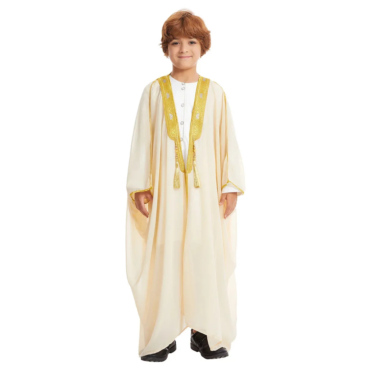 Abaya Muslimische Junge Kinder beten islamische Kleidung Teen Kleid New Fashion Classic