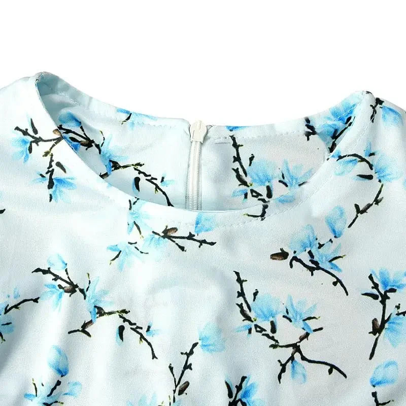 Abaya und Hijab 2teilig für Kinder und Mädchen, muslimisches Blumengebetkleid, Kopftuch, islamisches Gewand,  Khimar-Set