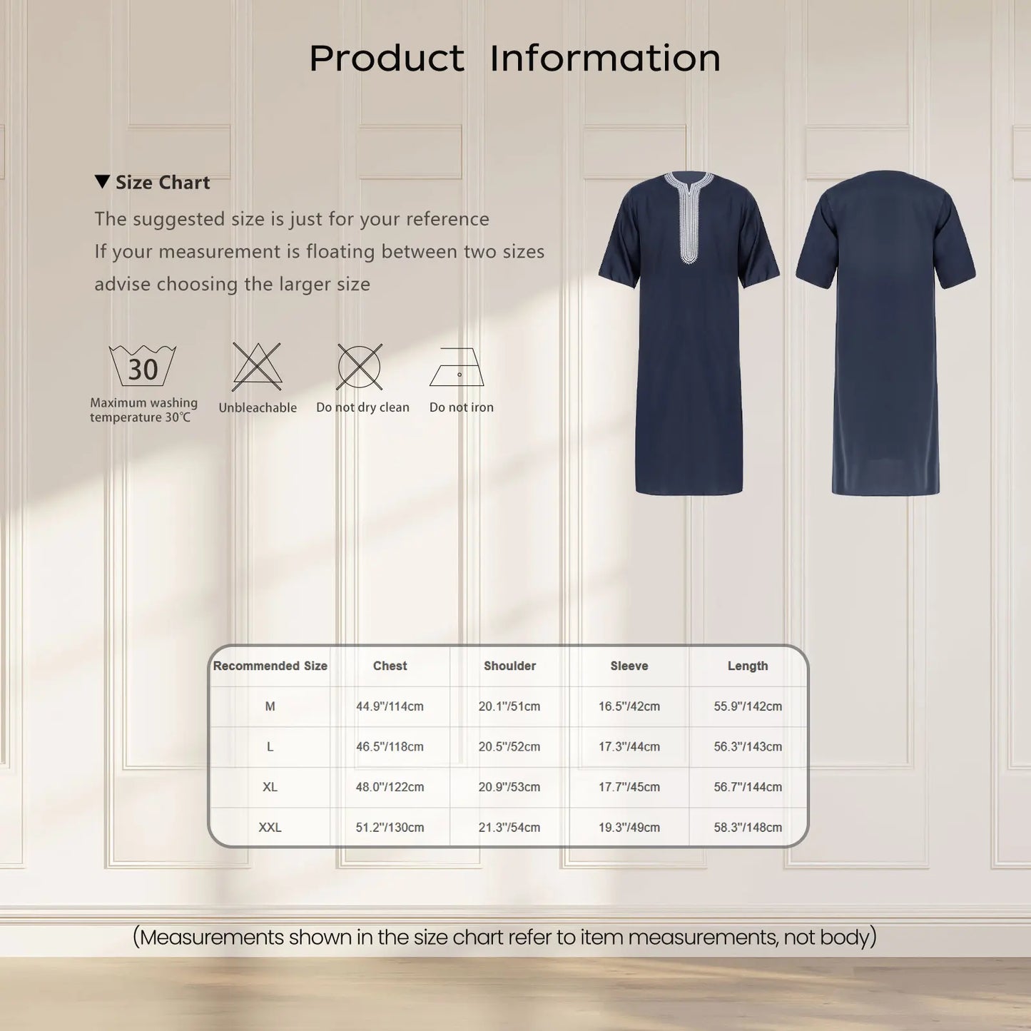 Herren Islamische Abaya Muslim Robe Halbarm Bestickt Locker Atmungsaktiv Lässig Arabisches Kaftan Kleid für Ramadan Tägliche Heimkleidung