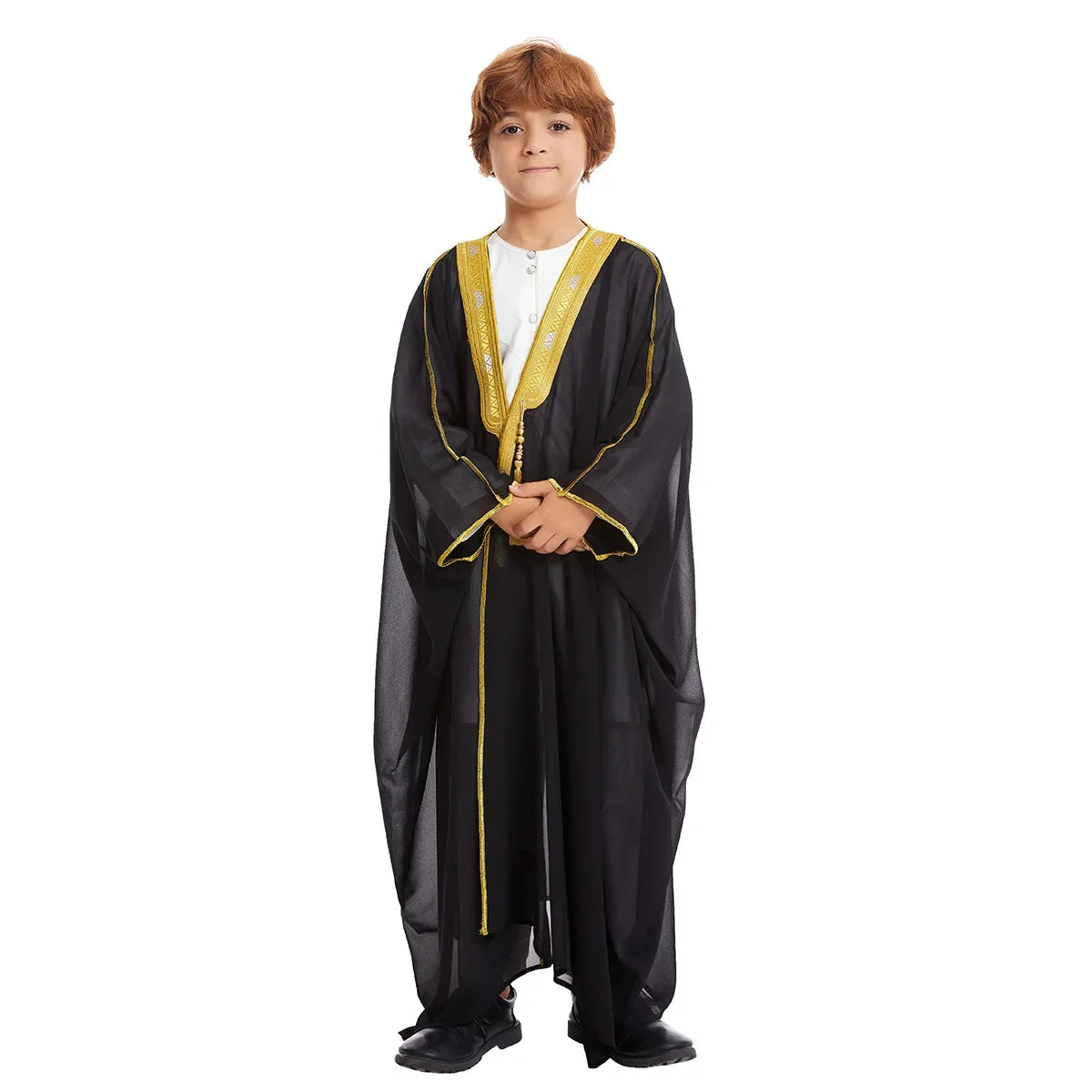 Abaya Muslimische Junge Kinder beten islamische Kleidung Teen Kleid New Fashion Classic