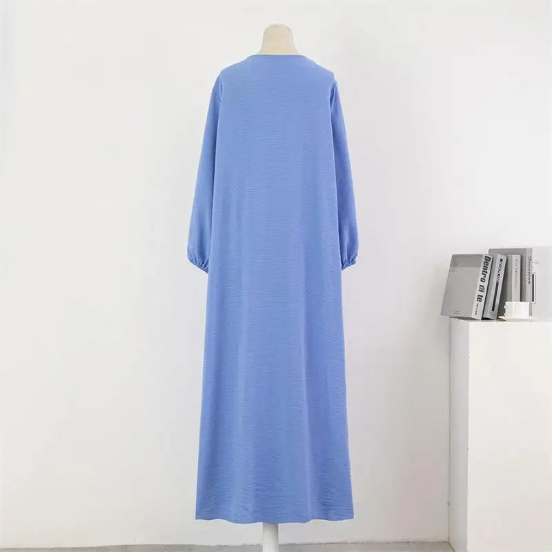 Abaya Muslimisch Kleid Frauen Robe Lang