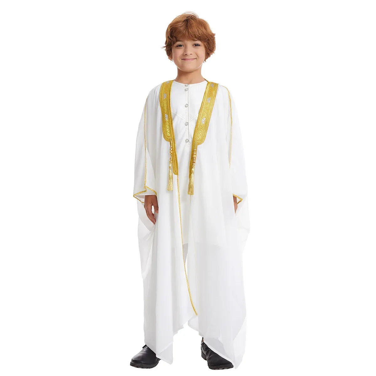 Abaya Muslimische Junge Kinder beten islamische Kleidung Teen Kleid New Fashion Classic