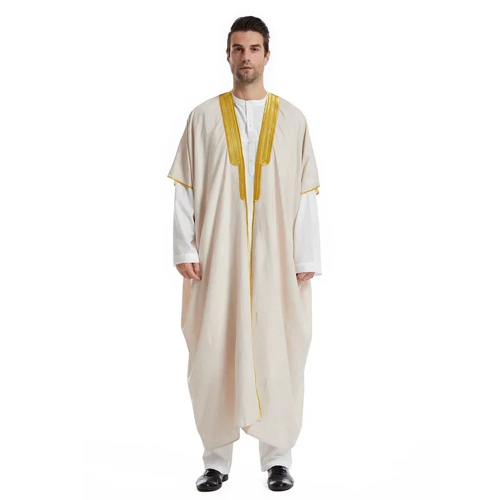 Muslimischen Mode Abaya Islam Abayas Für Gebet Kleidung Männer Robe