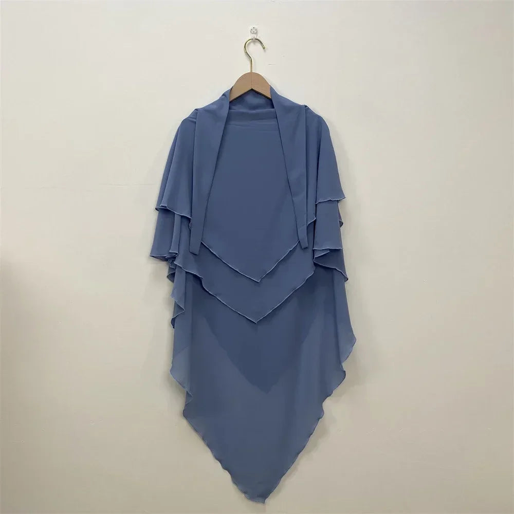 Khimar Muslimische Frau Abaya Islam Turban Robe Schal Hijab Ramadan Kleid Schleier Islam Kleidung Kopftuch