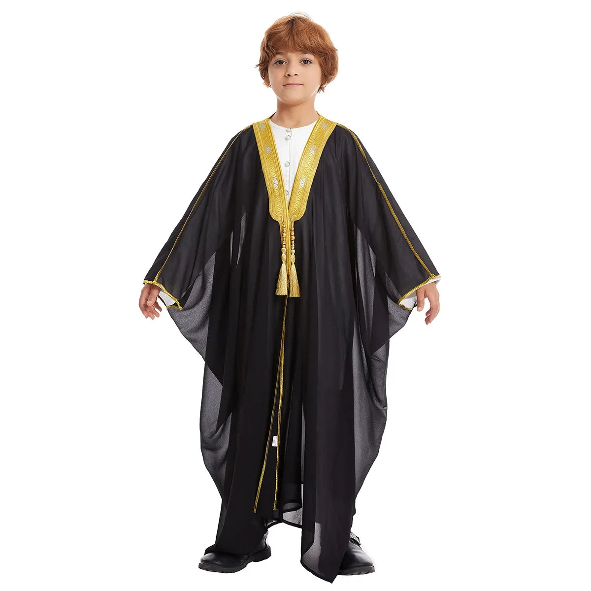 Abaya Muslimische Junge Kinder beten islamische Kleidung Teen Kleid New Fashion Classic
