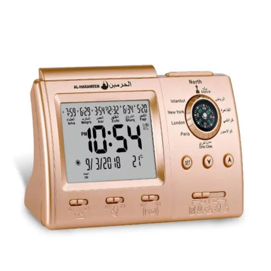 Azan Adhan Tablet Uhr 10,1 "Digitale Kalender Tag Uhr für Islam geschenke