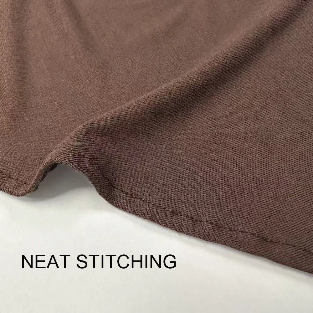 Khimar aus hochwertigem Baumwolljersey, dehnbar, leicht, atmungsaktiv, einlagig, Islam, muslimische Frauen, Eid, Ramadan, langes Gebet, Hijab Khimar