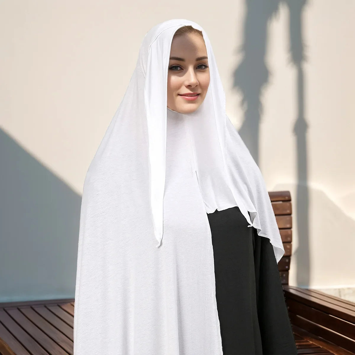 Muslimischer Schal Hijab Hijabs Jersey Kopftuch Turban Frauen Tücher Bandanas Amira Khimar Niqab Kopfbedeckung