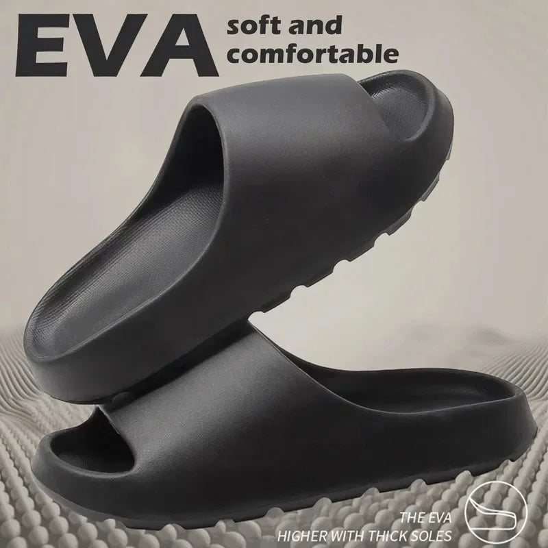 Herren-Hausschuhe mit weicher, dicker Sohle und modischen Sommer-schuhe & Yeezys-Slides für Damen, Strandsandalen