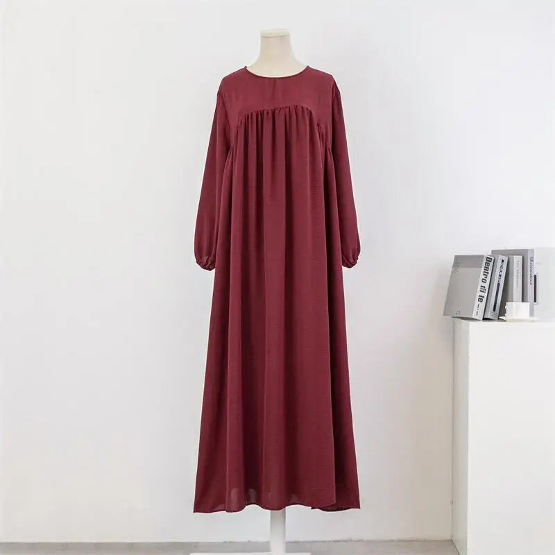 Abaya Muslimisch Kleid Frauen Robe Lang