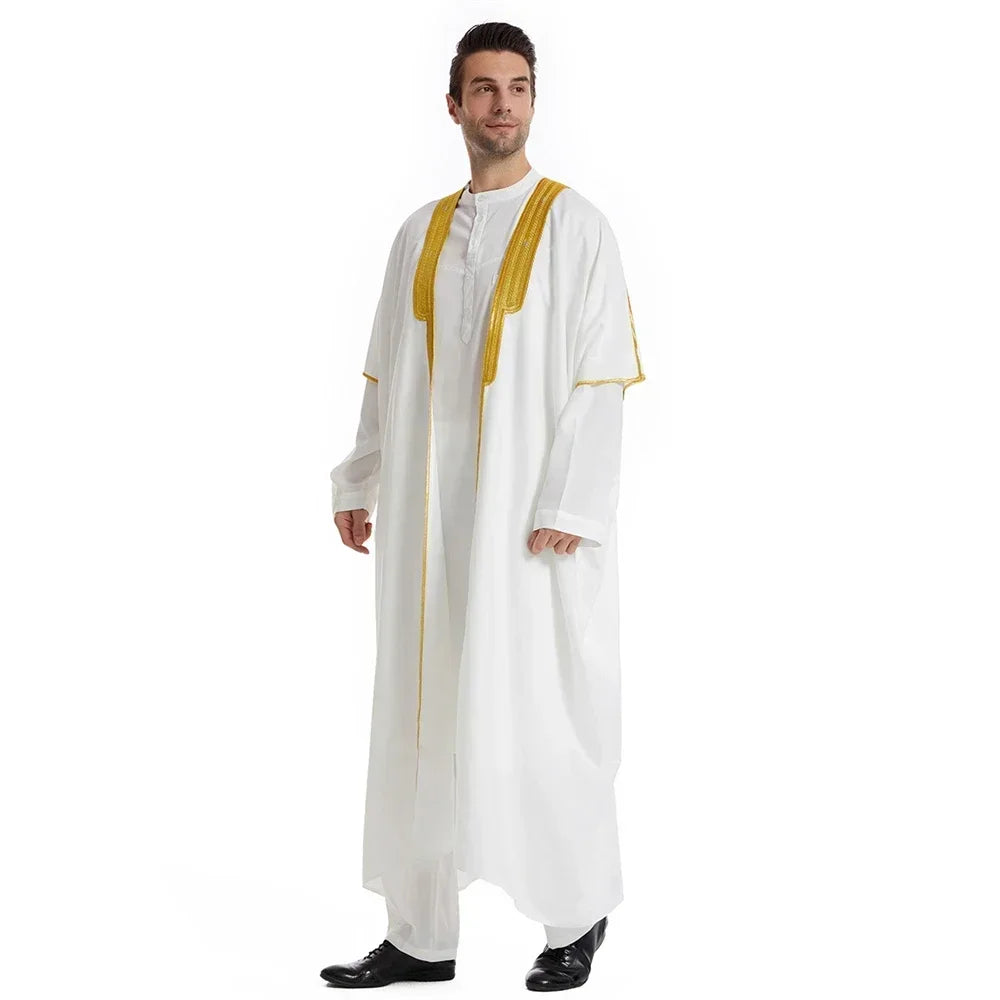 Muslimischen Mode Abaya Islam Abayas Für Gebet Kleidung Männer Robe