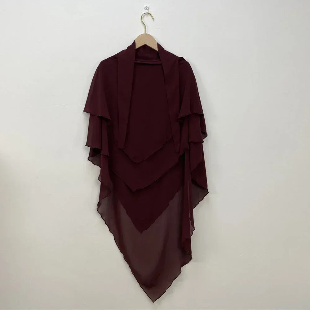 Khimar Muslimische Frau Abaya Islam Turban Robe Schal Hijab Ramadan Kleid Schleier Islam Kleidung Kopftuch