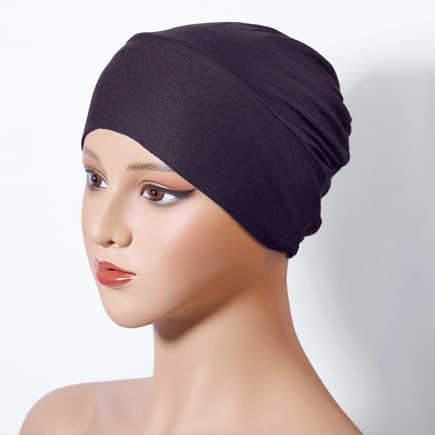 Damen Hijabs Islamische Schwarze Unterkappe Muslimische Abaya Hijabs