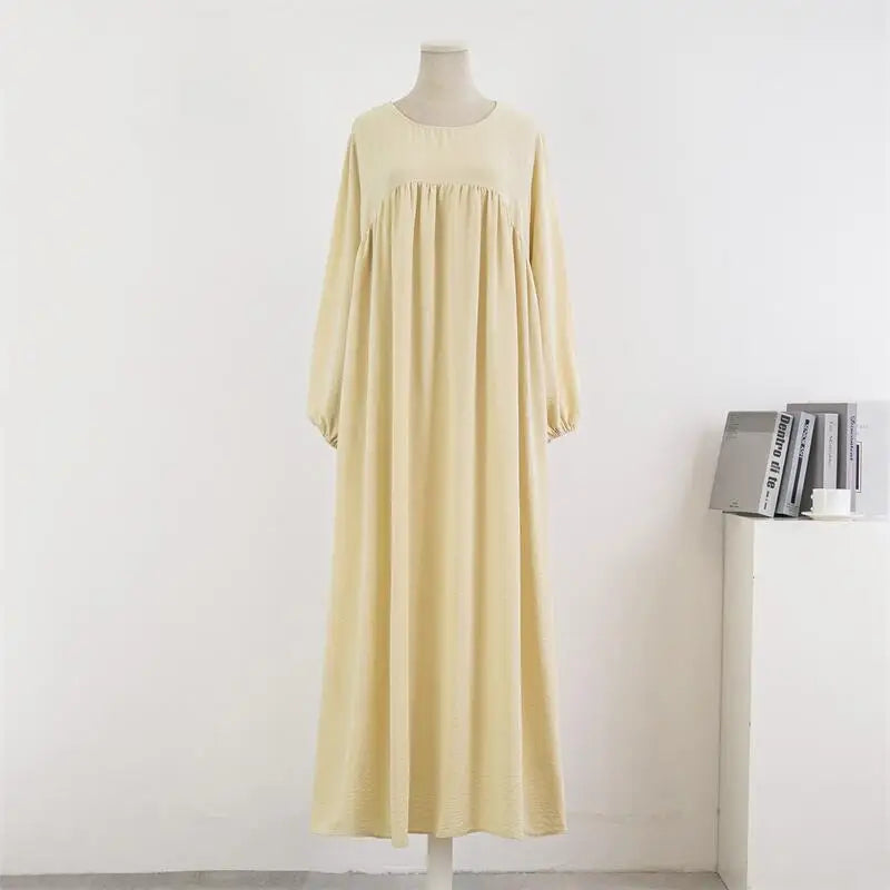 Abaya Muslimisch Kleid Frauen Robe Lang