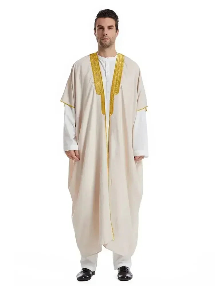 Muslimischen Mode Abaya Islam Abayas Für Gebet Kleidung Männer Robe