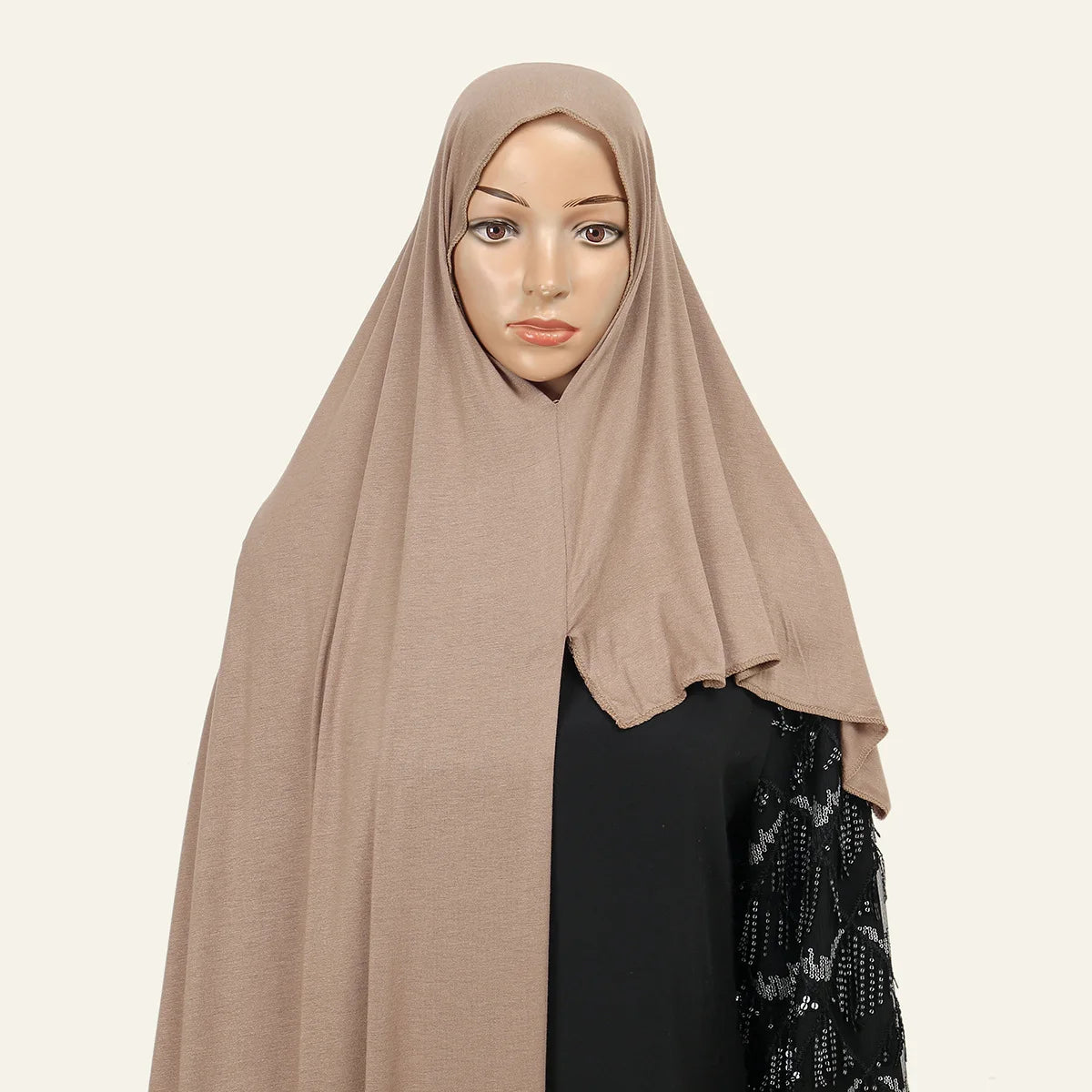 Muslimischer Schal Hijab Hijabs Jersey Kopftuch Turban Frauen Tücher Bandanas Amira Khimar Niqab Kopfbedeckung
