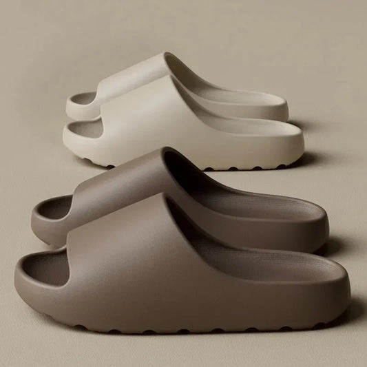 Herren-Hausschuhe mit weicher, dicker Sohle und modischen Sommer-schuhe & Yeezys-Slides für Damen, Strandsandalen