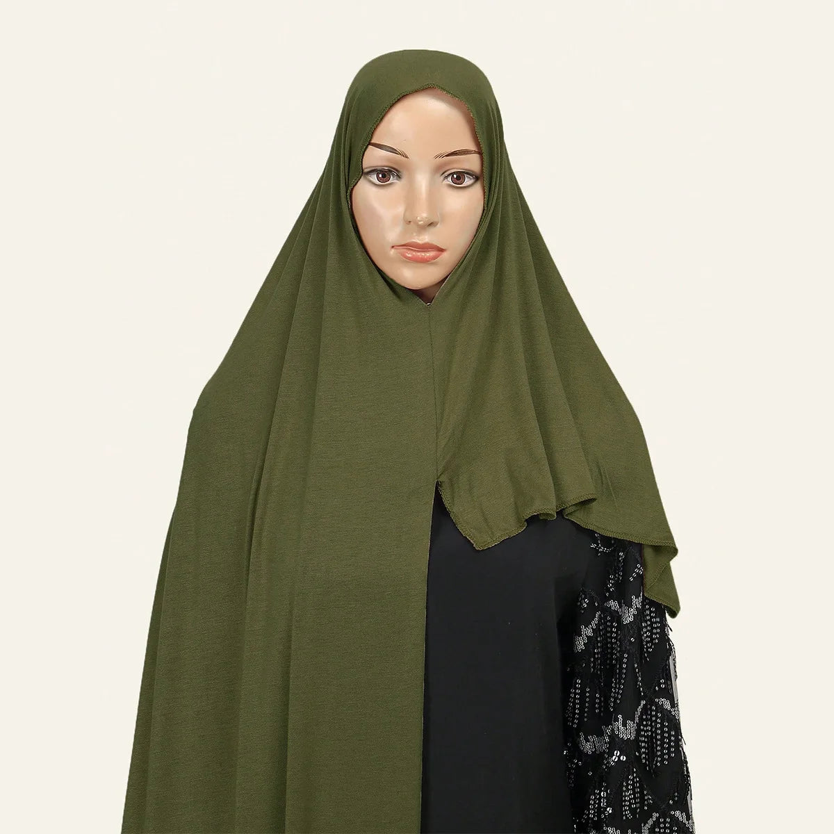 Muslimischer Schal Hijab Hijabs Jersey Kopftuch Turban Frauen Tücher Bandanas Amira Khimar Niqab Kopfbedeckung